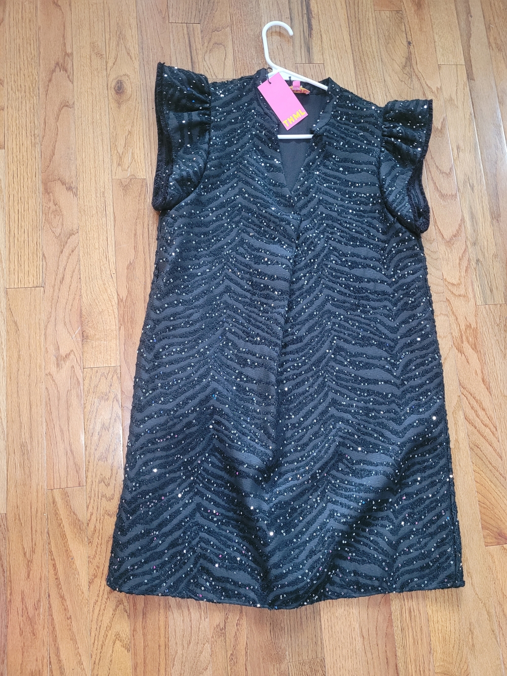 Women's Black Sparkle Party Dress